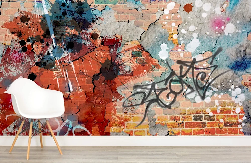 Loft and grunge style painting