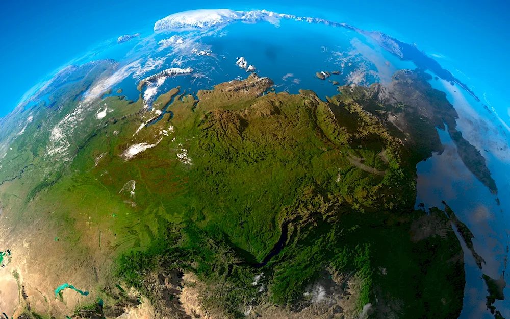 Russia from space