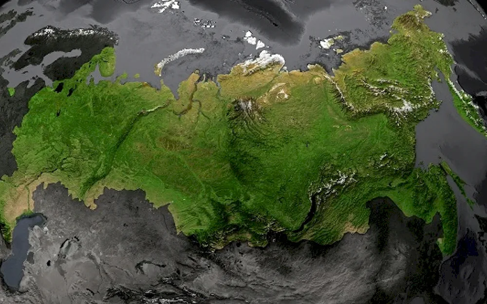 Contour of Russia