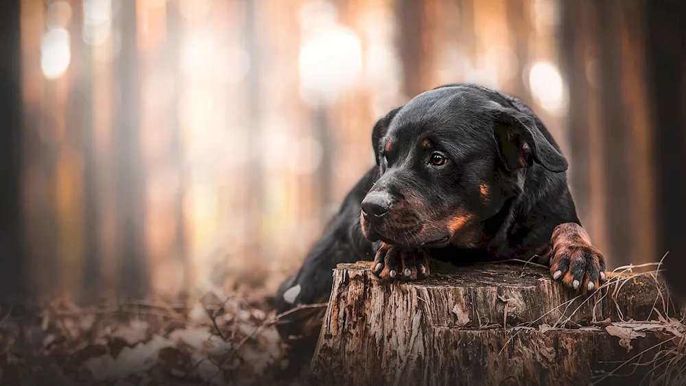 Dog Rottweiler