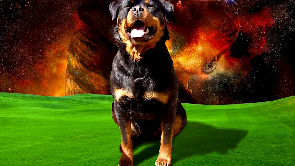 Labrador Rottweiler