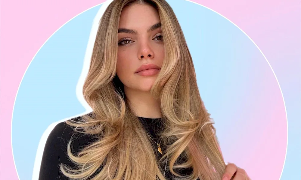Contouring hair colour