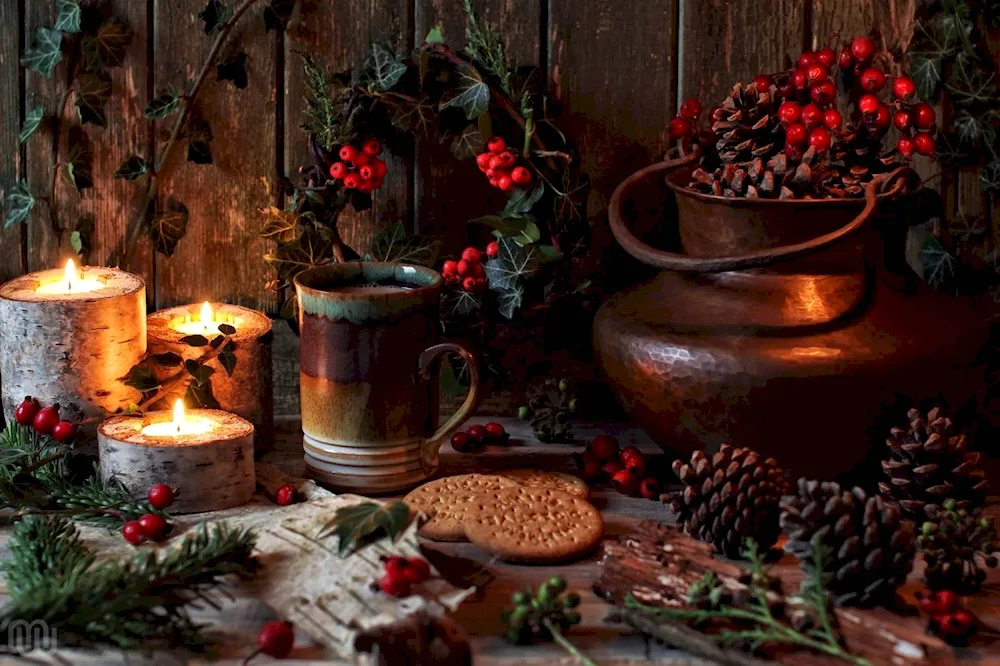 New Year still life