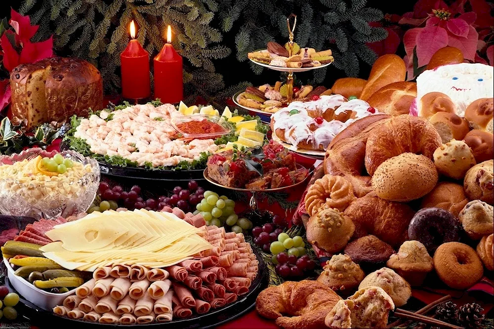 Christmas table