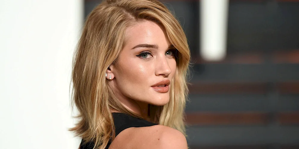 Rosie Huntington haircut