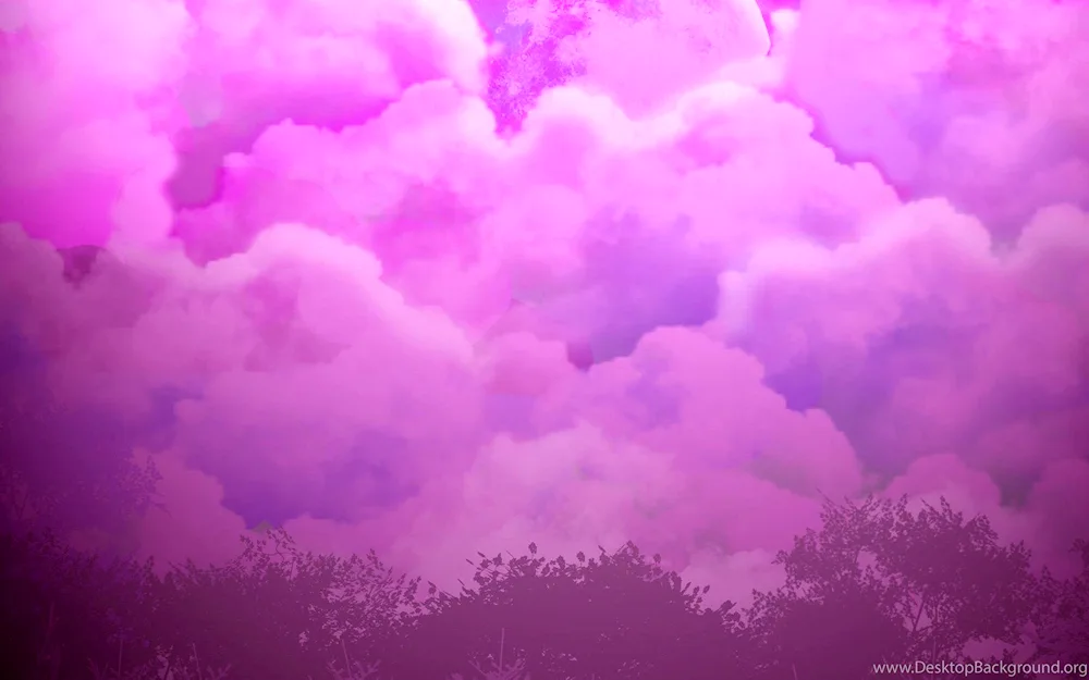 Pink cloud