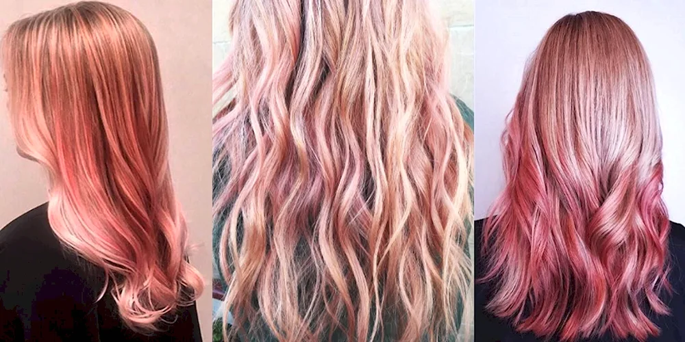 Pink hair