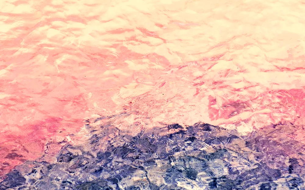 Pink marble