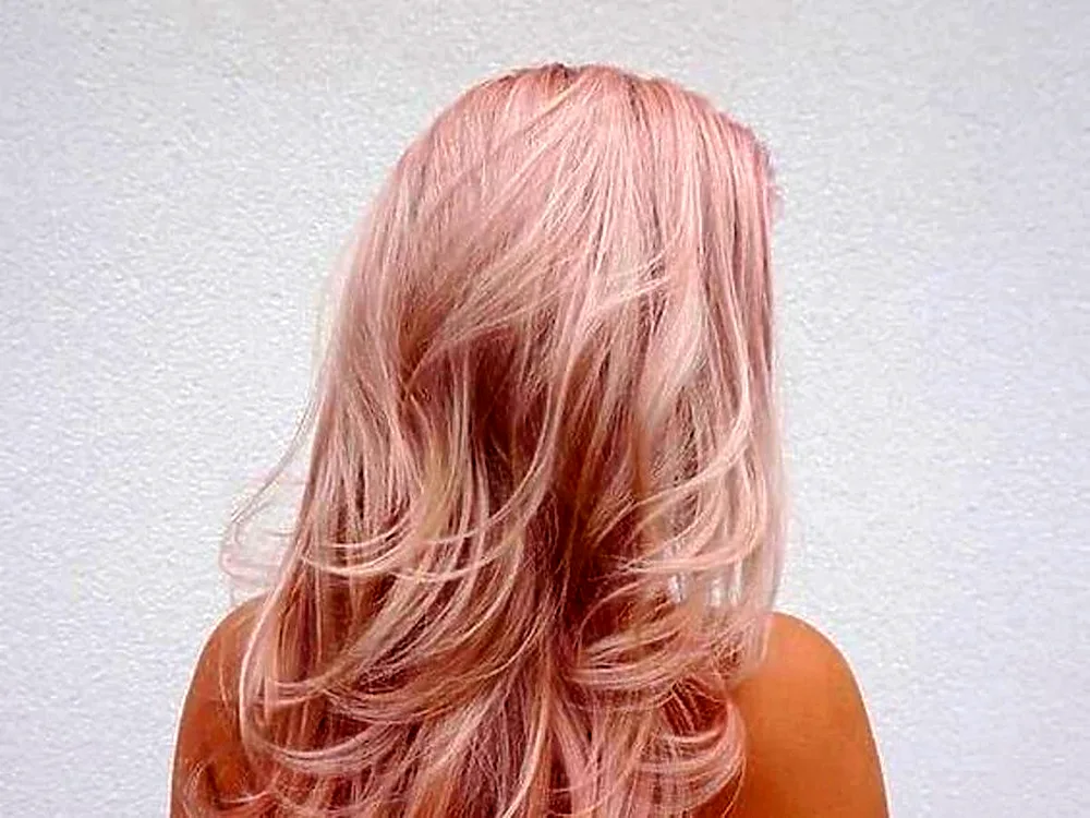 Pink hair shade