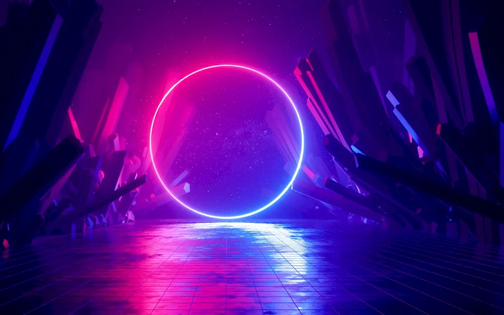 Pink portal