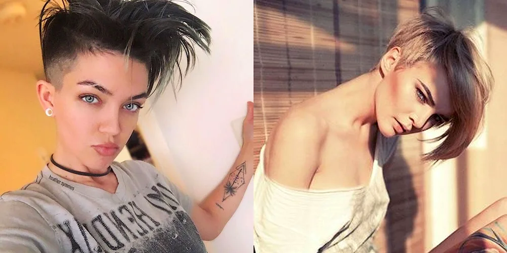 Ruby Rose Undercut