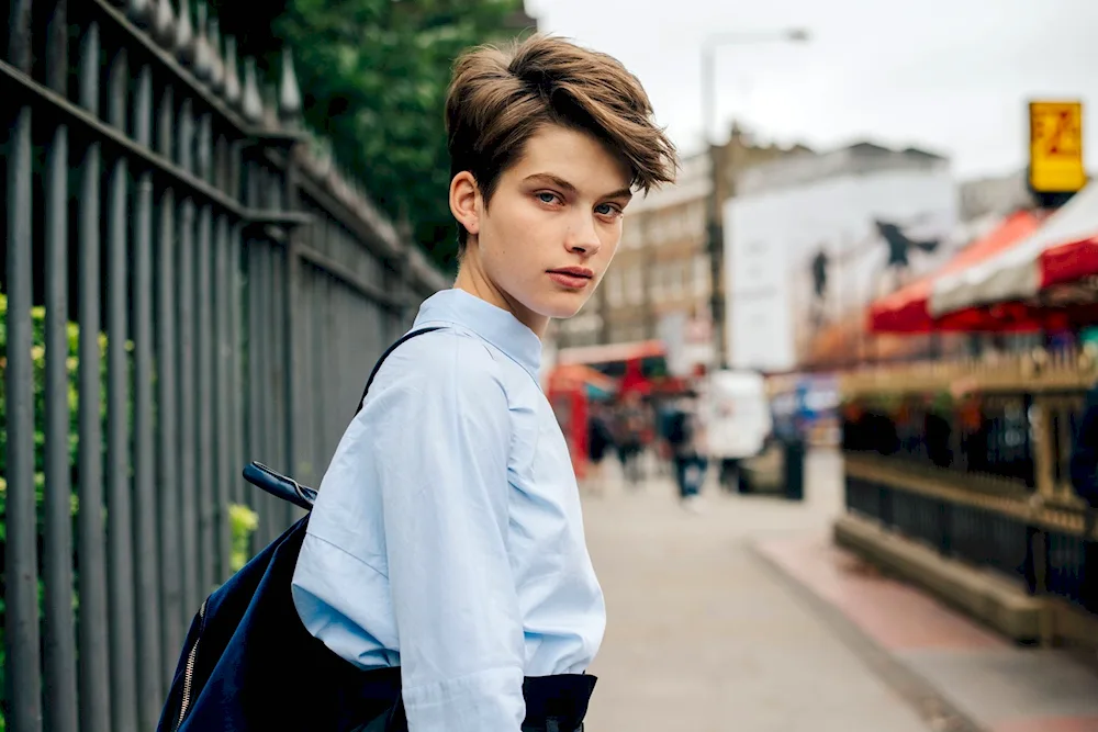 Ruby Rose haircut Tomboy