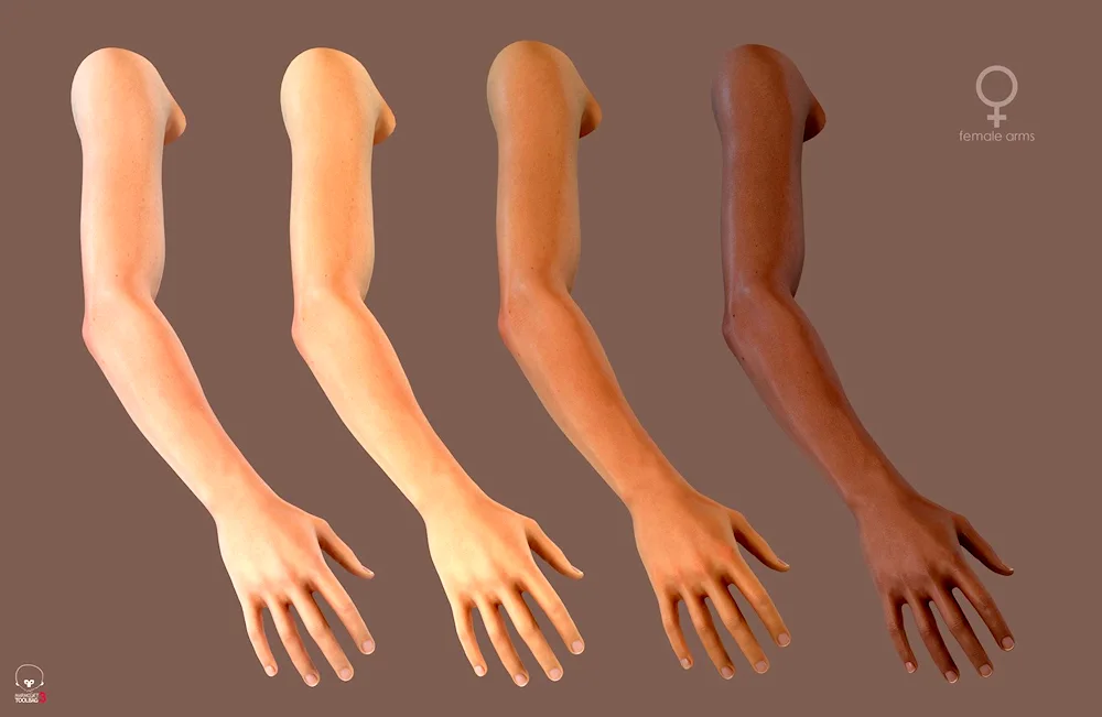 Hands folded in lock reference