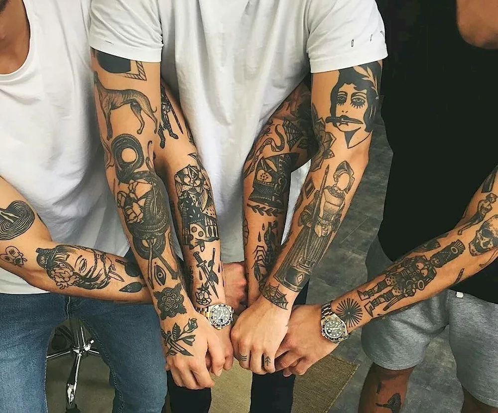 Sleeve tattoo