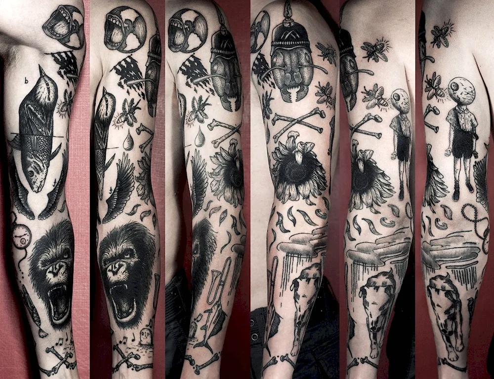 Sleeve tattoo