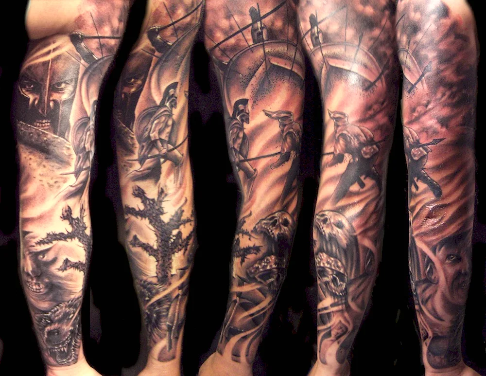 Sketches of tattoo sleeve