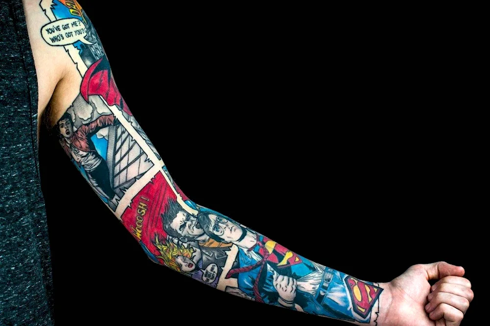 Sleeve tattoo