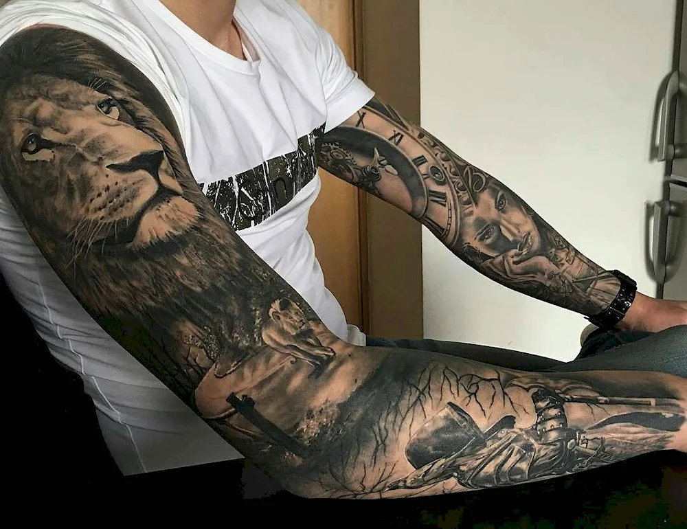 Men's arm tattoos for men