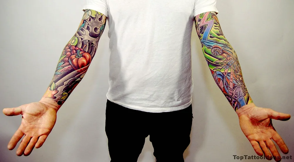 Sleeve tattoo