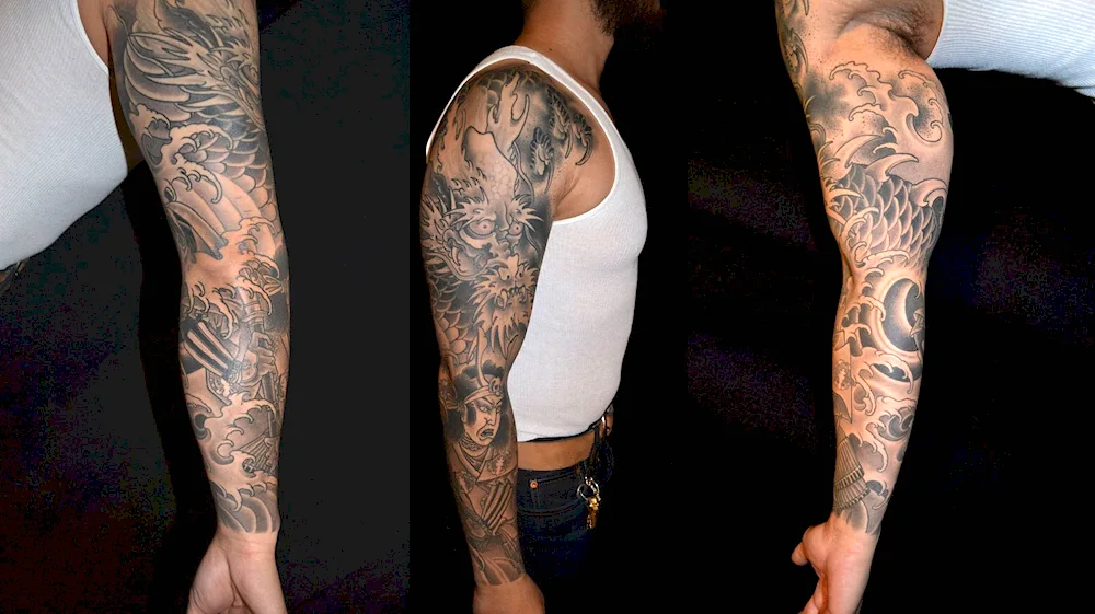 Hand tattoo