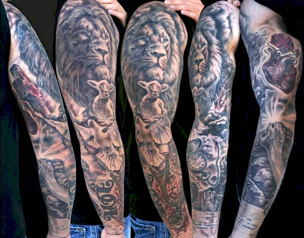 Sleeve tattoo