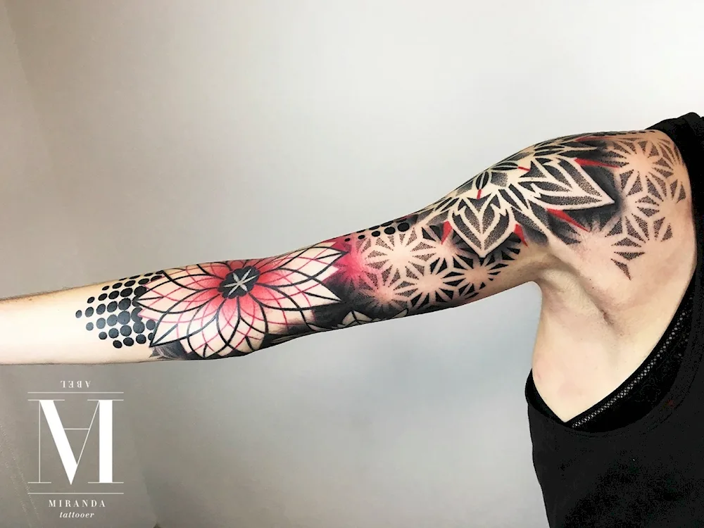 Sleeve tattoo for women