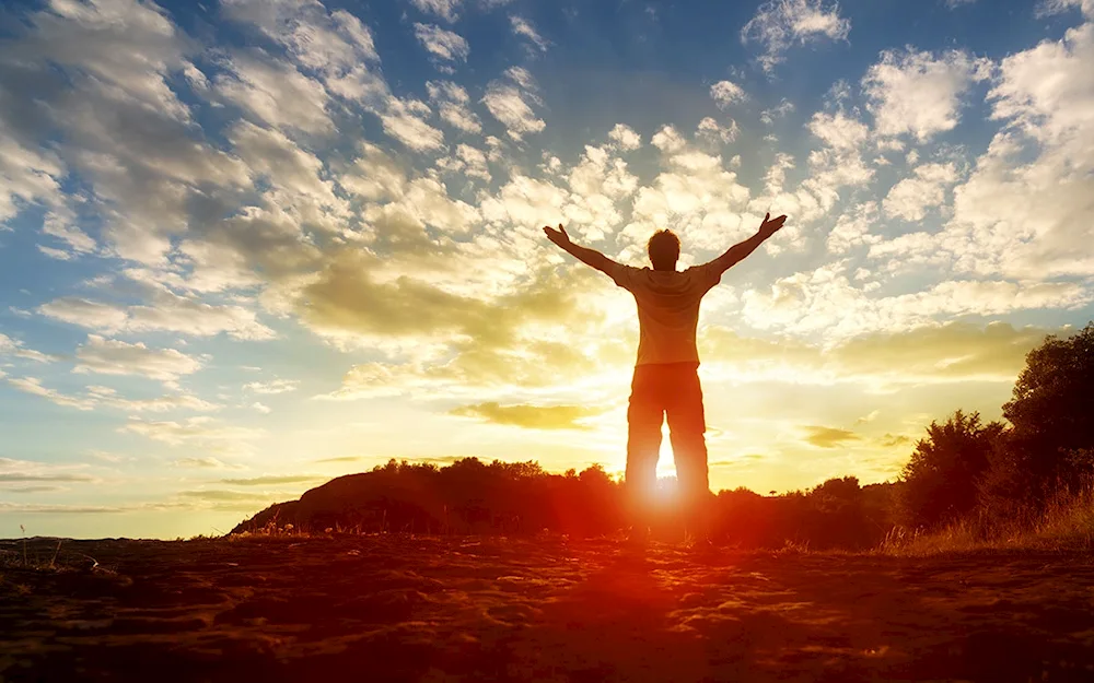 Hands to the sky