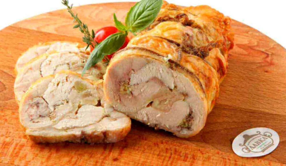 Galantine chicken breast