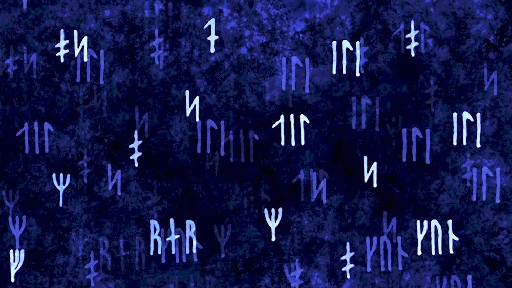 Runes wallpaper for desktop