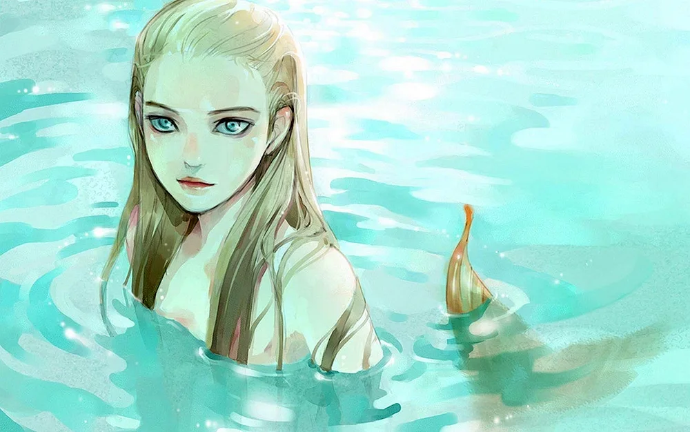 Mermaid. drawing
