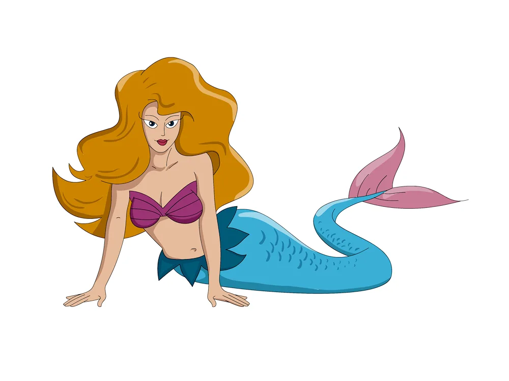 Mermaid drawing