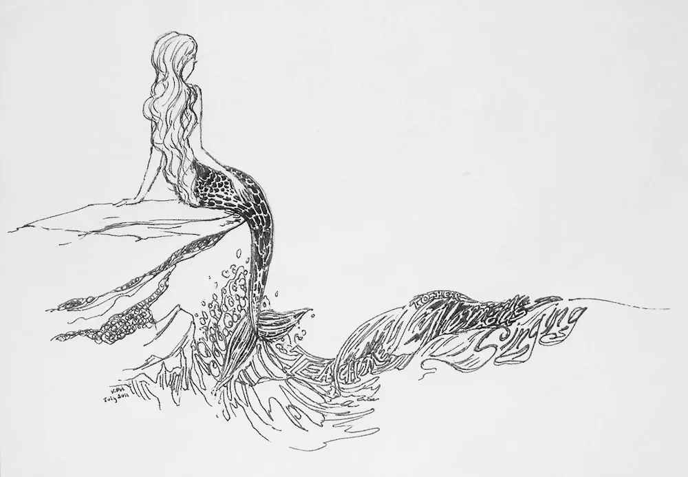 Mermaid drawing