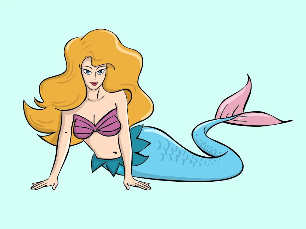 Mermaid drawing