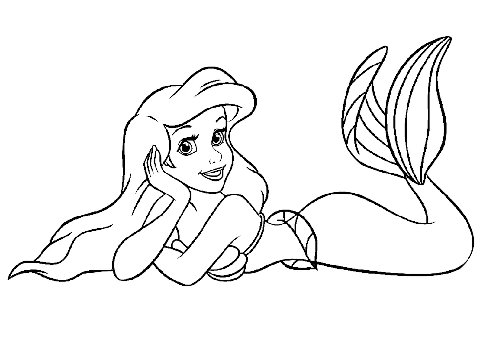 Mermaid tail reference