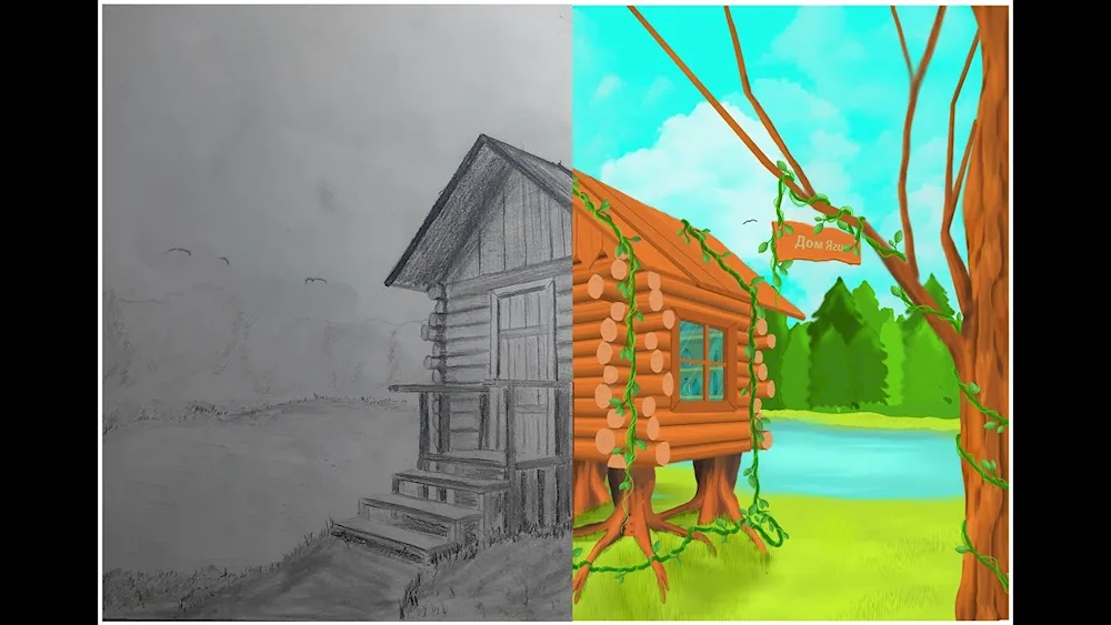 A house for drawing