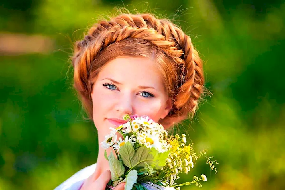 Anastasia Boyko Slavic Slavic Slavic hairstyles