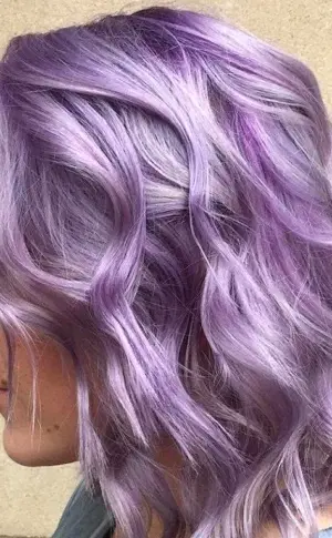 Russo lavender hair colour