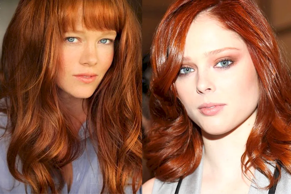 Russo copper hair shades