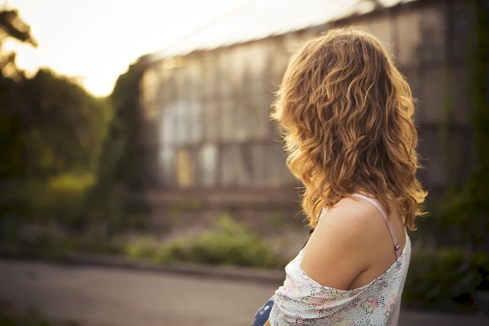 Girl from back