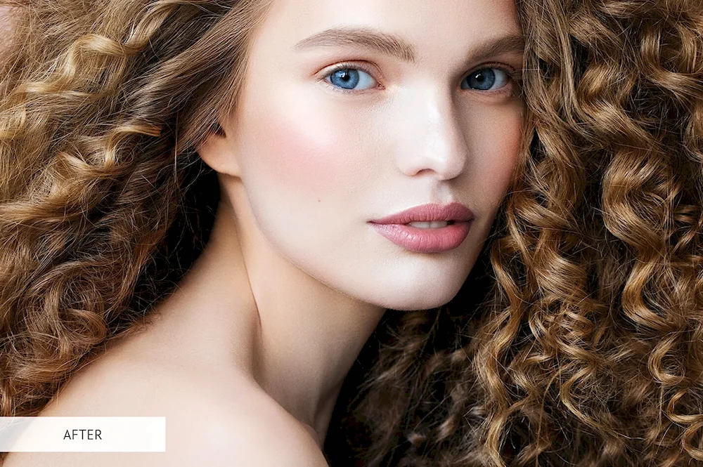 Russy curly hair girls