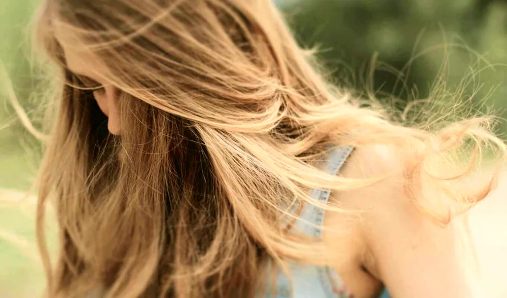 Beautiful girls with blonde hair