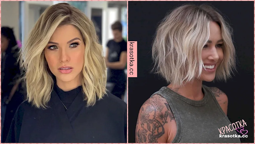 Shaggy haircut Valentina Miller