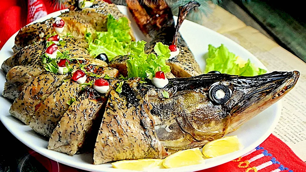 Stuffed Fish Stuffed Sudak Pike