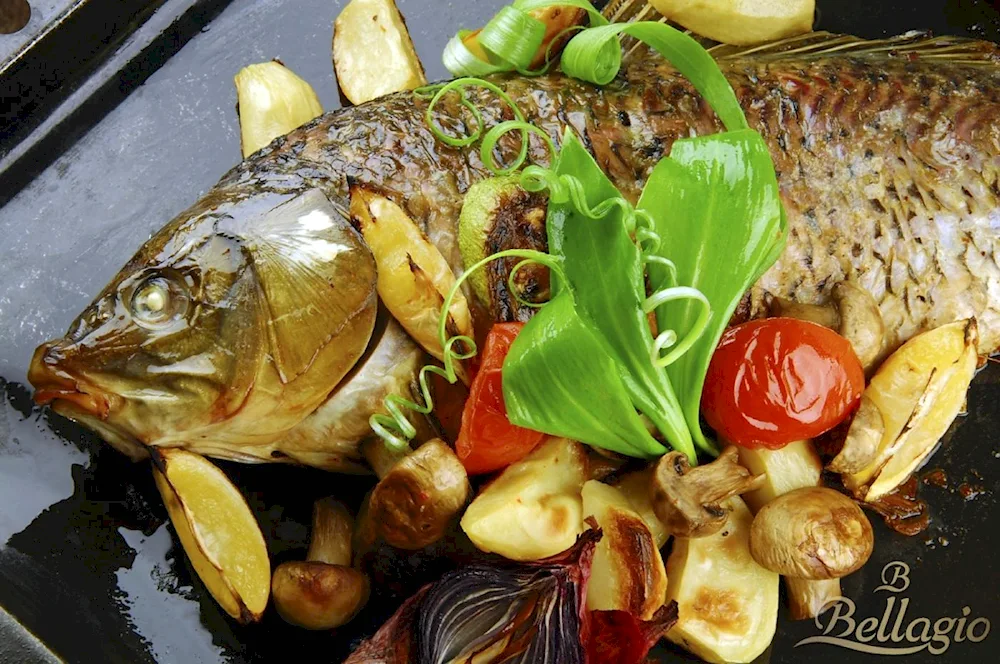 Fish in the oven