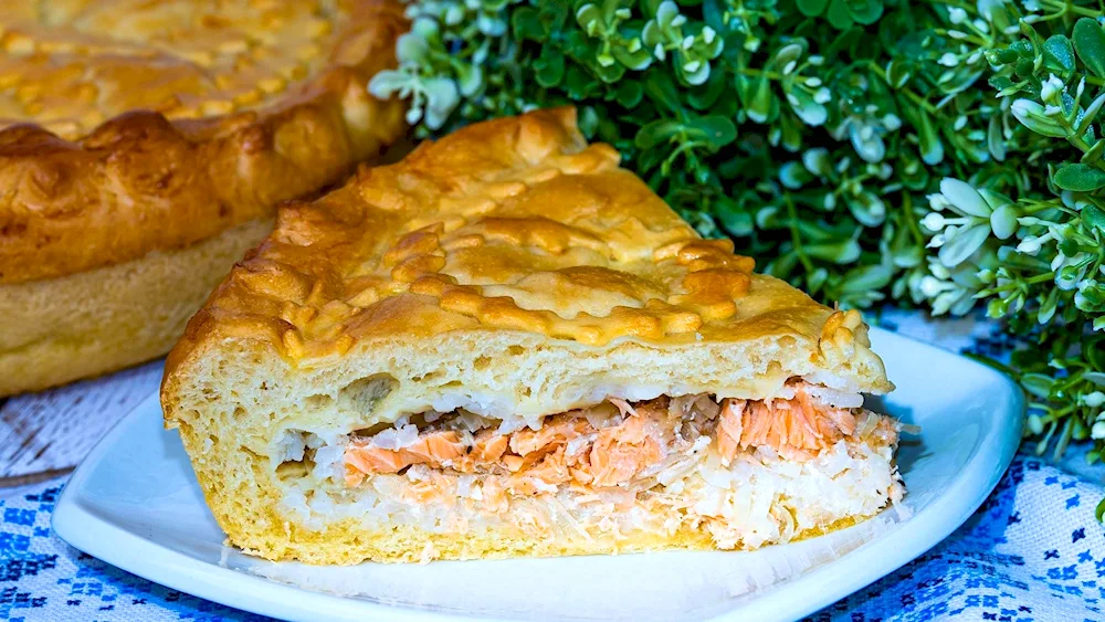 Mushroom pie