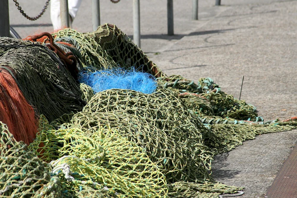 Braided rope net