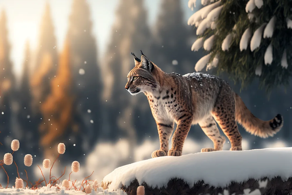 Winter animals