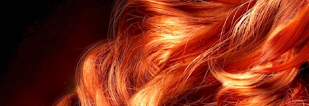 Red hair colour