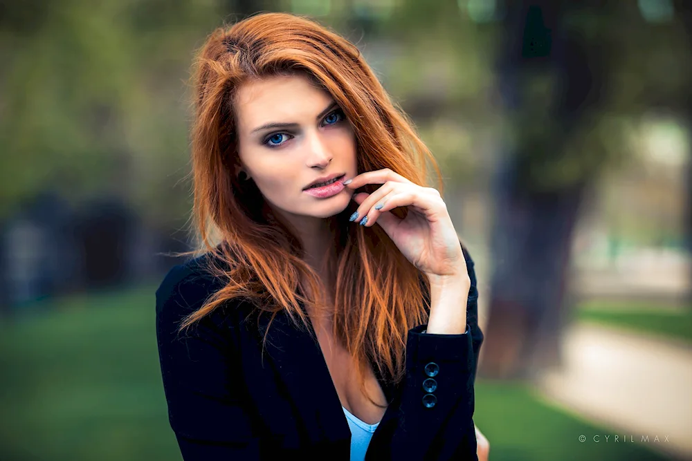 Redheaded woman