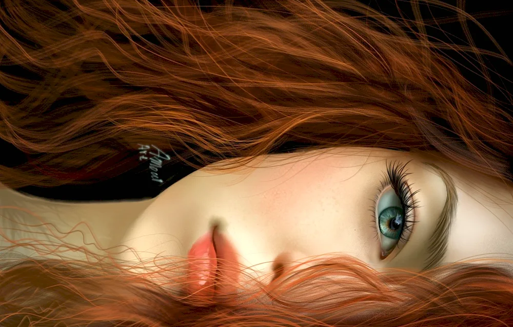 Redheaded girl